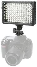 Ultra LED Video Light 126 applicato