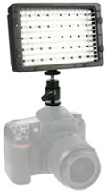 LED Video Light 170 X-Tra e LED Video Light 170 applicato