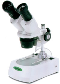 Stereomicroscopio con illuminazione a LED