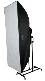 Softbox con supporto e carrello