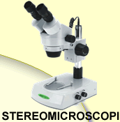 Microscopi Stereoscopici, Industriali, Stativi per Microscopi e Microscopi Digitali USB